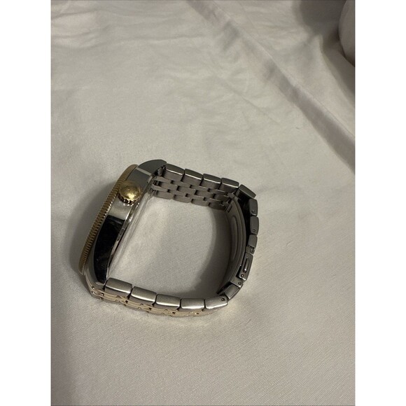 VERSUS Versace Colonne 45mm Gold/Silver Tone Stainless Steel Case,... - Picture 2 of 4